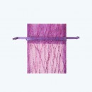 Sparkle Strip Organza Pouch | 3"x4", 4"x5", 5"x7", 6"x9"